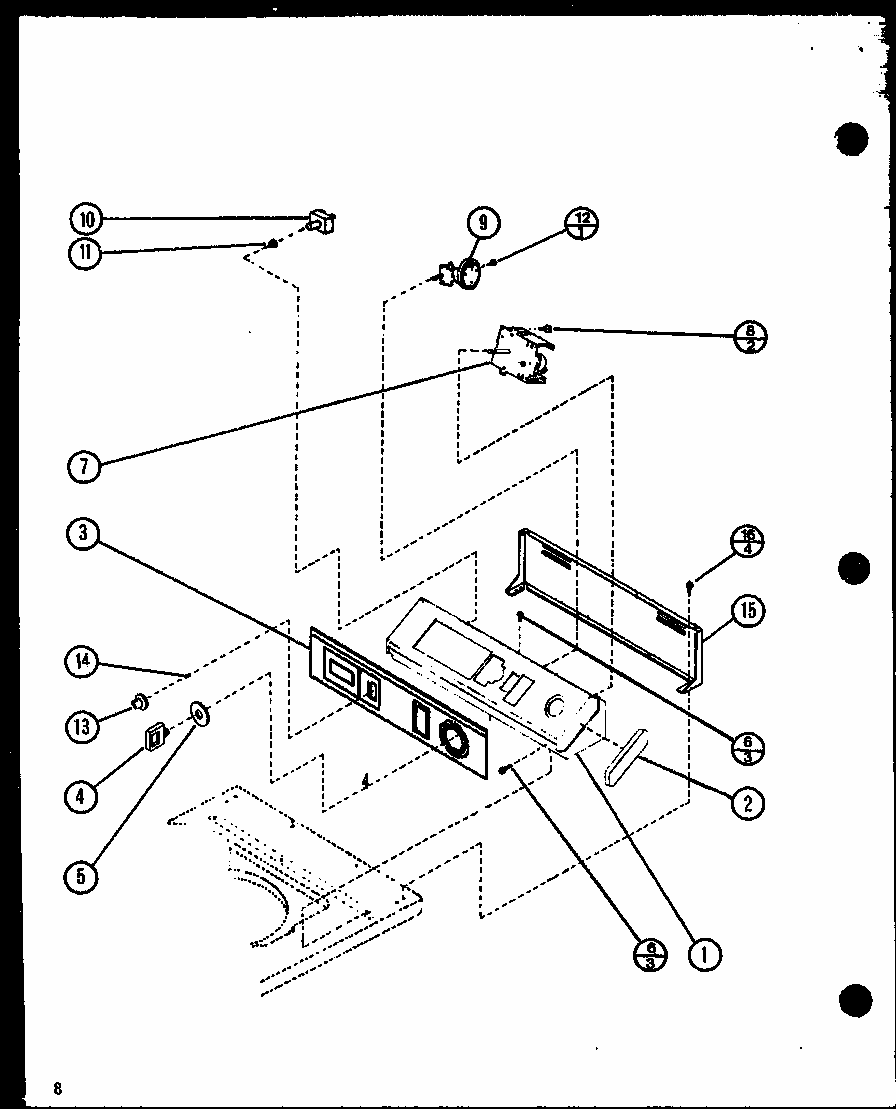 (lw2402/p1110516w) (lw2403/p1110517w) Diagram and Parts List for LW2302 P1110514W Amana Washer