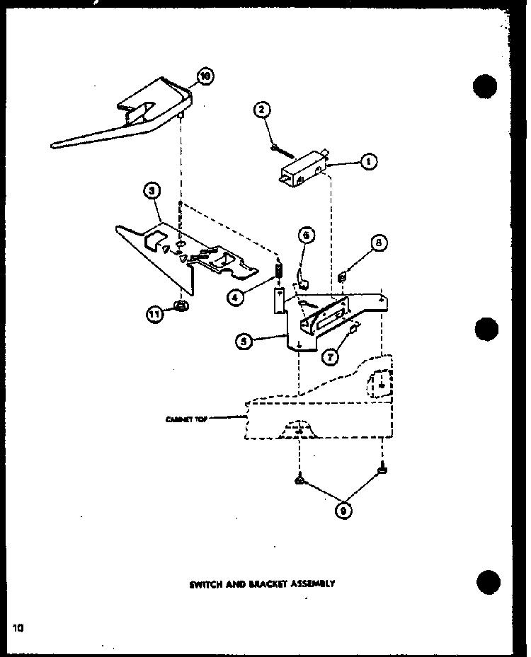 Section 3 Diagram and Parts List for LW2603 P1110504W Amana Washer