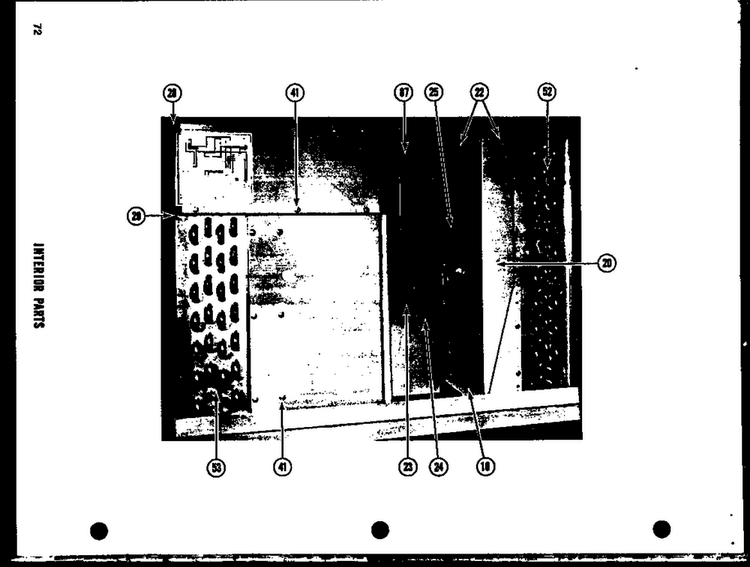 Section 4 Diagram and Parts List for 324-3B  Amana Air Conditioner