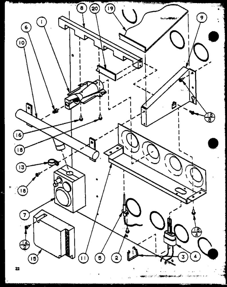 Diagram 9 Diagram and Parts List for GCI90C50CV P9811221F Amana Furnace