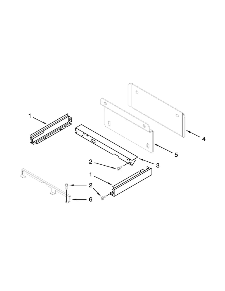 Microwave Compartment Parts Diagram and Parts List for JMW2427WS01  Jenn-Air Microwave