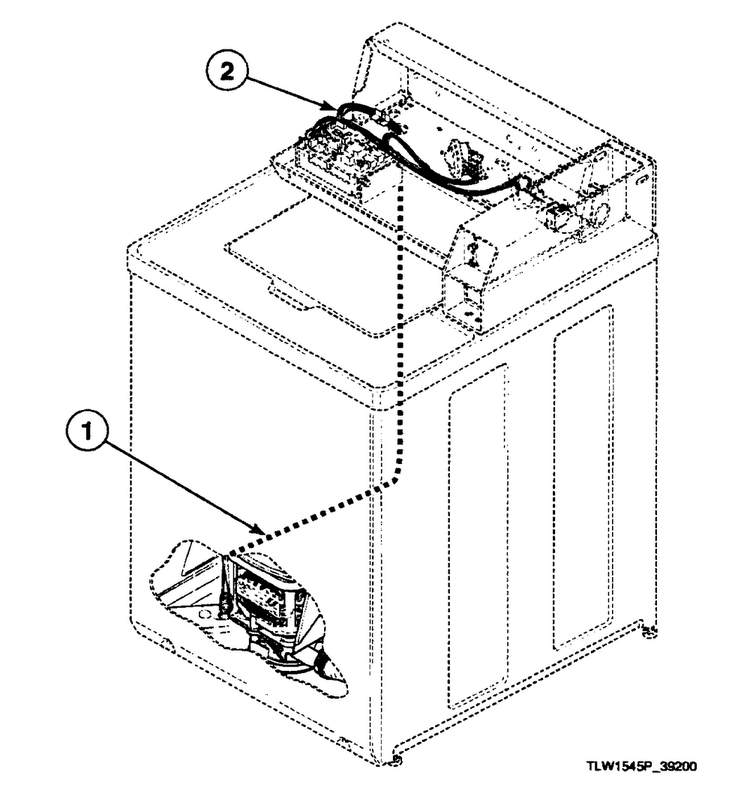 Harnesses Diagram and Parts List for SWT621LM  Speed Queen Washer