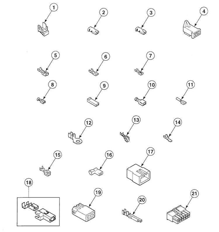 Terminals Diagram and Parts List for SDE007LF  Speed Queen Dryer
