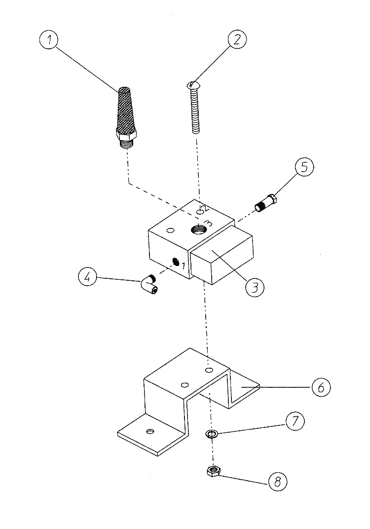 PNEUMATIC VALVE ASSEMBLY Diagram and Parts List for MDG170P1HW  Maytag Dryer