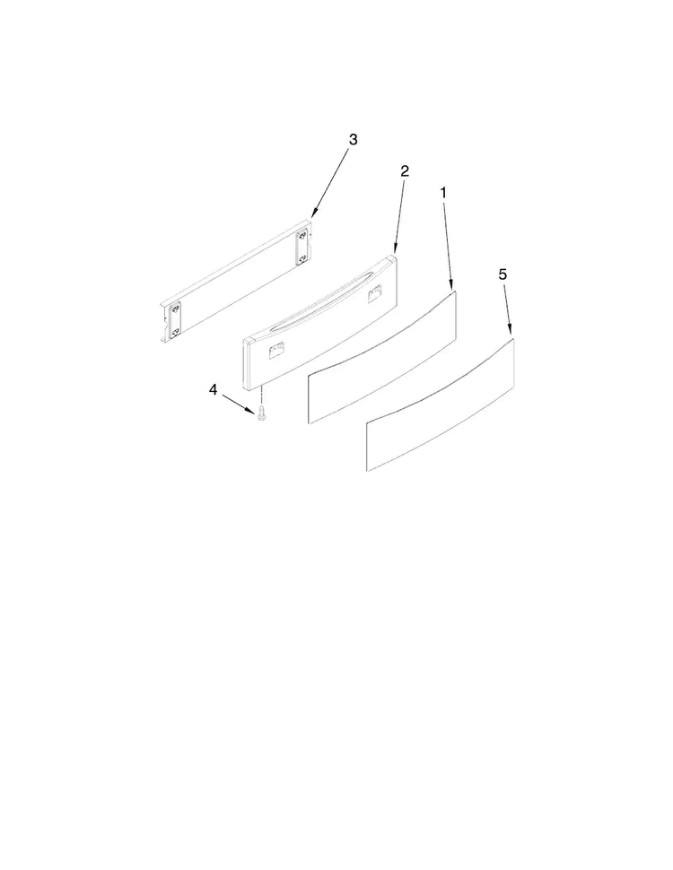 Drawer Parts Diagram and Parts List for JES9750CAB00  Jenn-Air Range