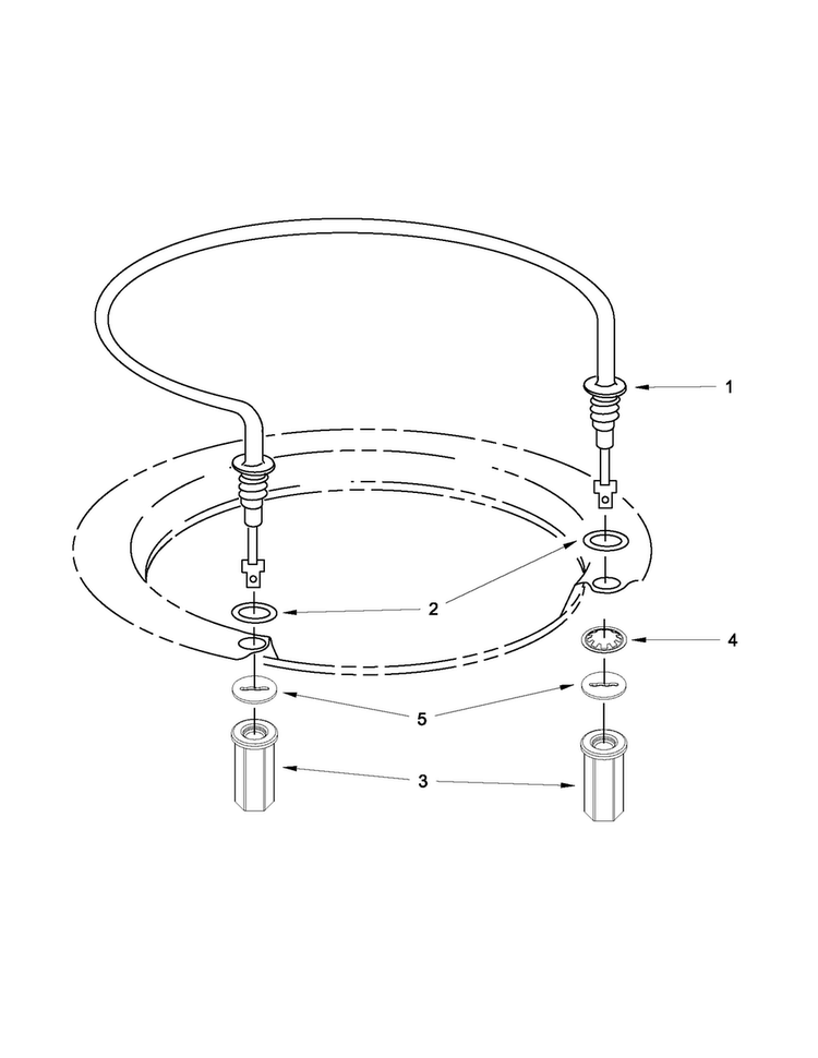 Heater Parts Diagram and Parts List for MDB8949SBM2  Maytag Dishwasher
