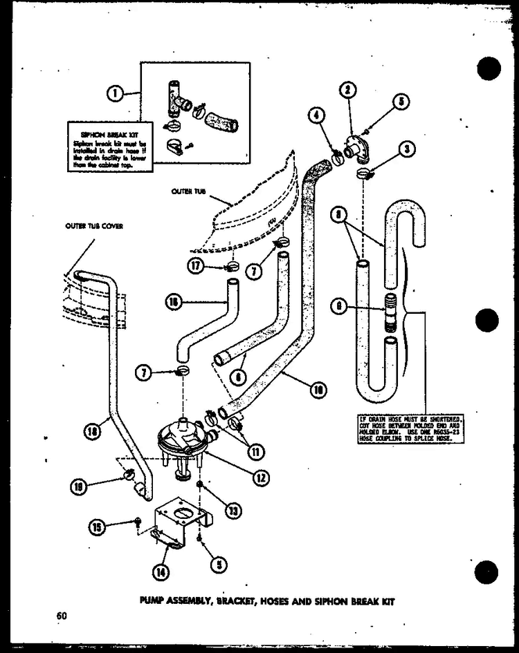 Section 26 Diagram and Parts List for TAA200 P75751-8W Amana Washer