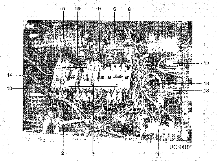CONTROL MODULE Diagram and Parts List for MAF80PNAVS  Maytag Washer