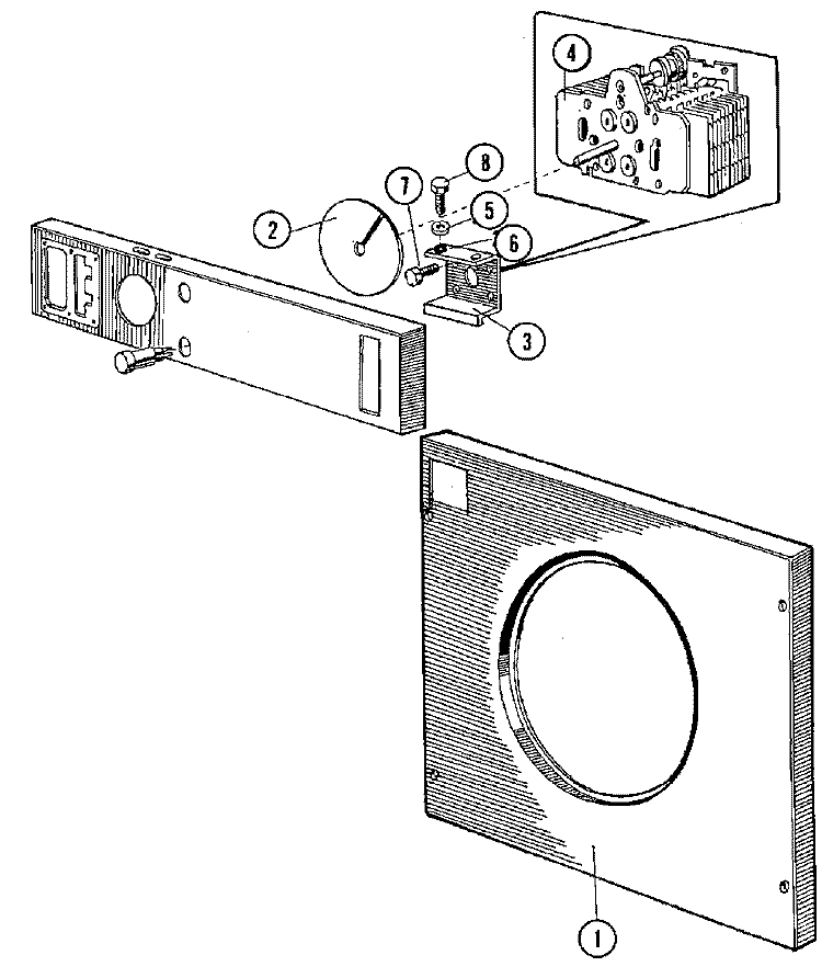 TIMER & COIN ASSEMBLY Diagram and Parts List for MFR35MNAVS  Maytag Washer