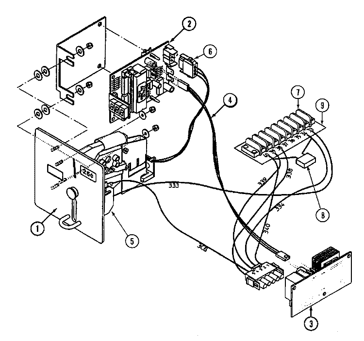 COIN METER (MC4) Diagram and Parts List for MAF18MC4AW  Maytag Washer