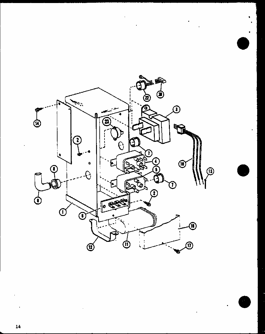 (ebch4210ma/p9999501c) (ebch4810ma/p9999502c) (ebch6010ma/p9999503c) Diagram and Parts List for D67777-1 P67777-1 Amana Air Conditioner