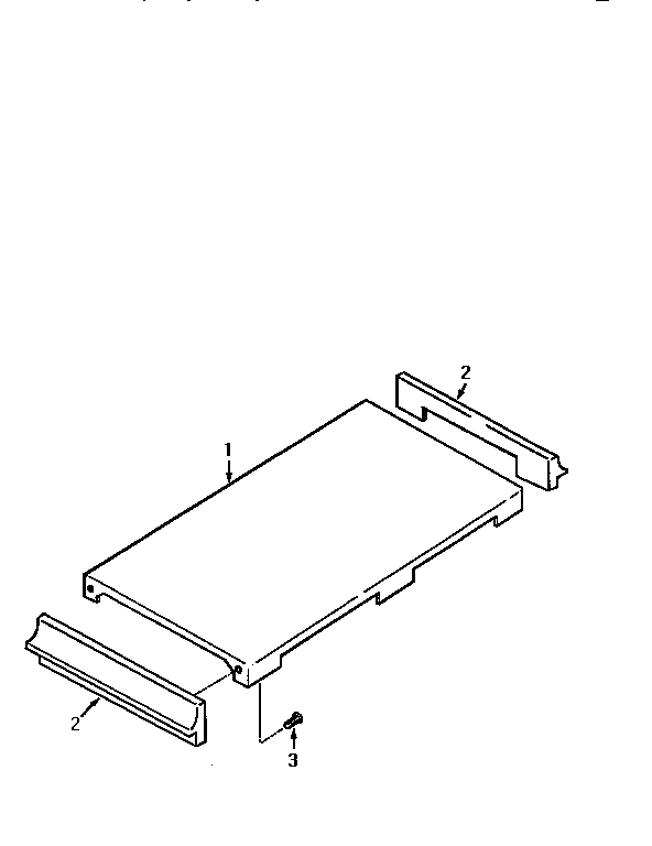 Accessories-grill Cover-gas Diagram and Parts List for AG341W  Jenn-Air Range