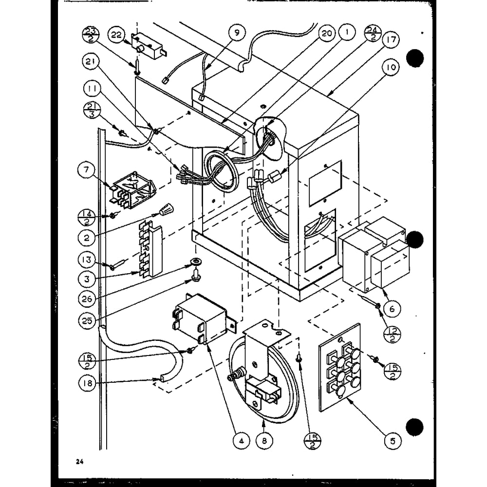 Diagram 8 Diagram and Parts List for GCI140A35C P9811216F Amana Furnace