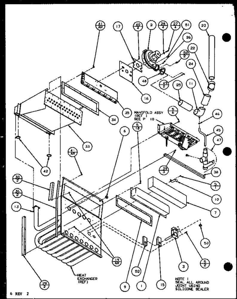Diagram 2 Diagram and Parts List for CCU16 P1101901C Amana Furnace