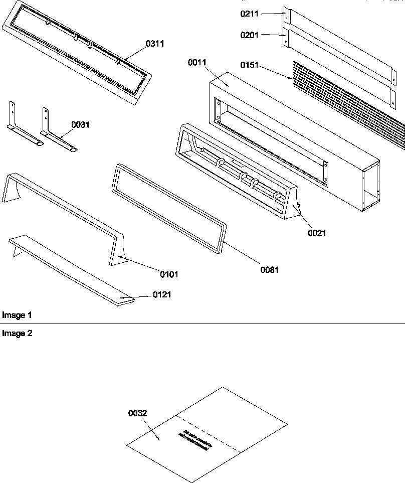 Diagram 2 Diagram and Parts List for VW3WNOA P1202804R Amana Air Conditioner