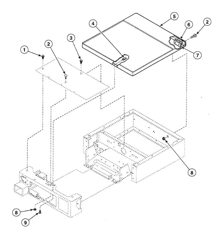 Cabinet Top Diagram and Parts List for SSE907LF1500  Speed Queen Dryer