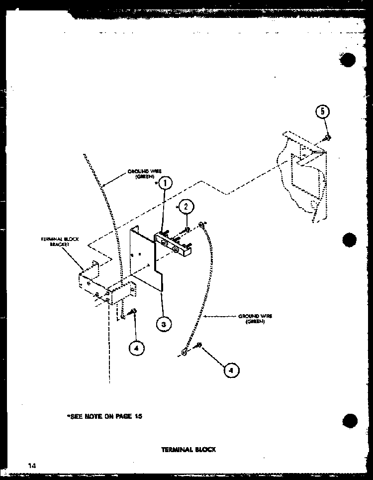 Section 3 Diagram and Parts List for LE3502W-P1118306WW  Amana Dryer