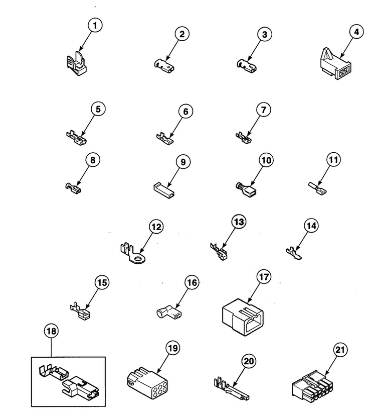 Blocks Diagram and Parts List for SDEC07WJ  Speed Queen Dryer