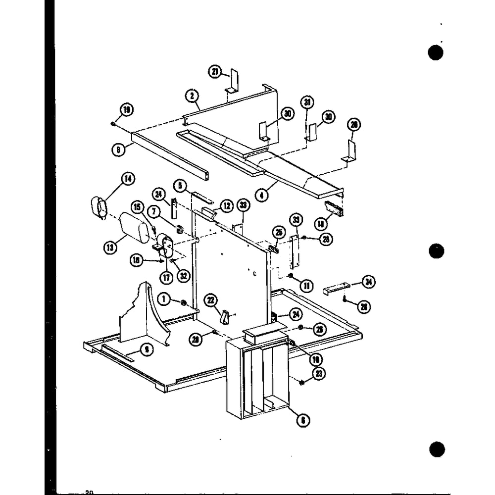 Diagram 7 Diagram and Parts List for D67472-1C P67472-1C Amana Furnace