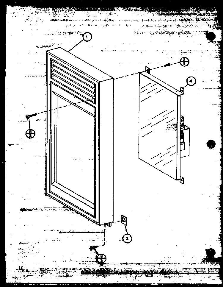 Timer Diagram and Parts List for RRL-10XA P75594-5M Amana Microwave