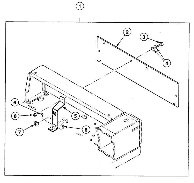 Security Case Diagram and Parts List for SWTH20LN  Speed Queen Washer
