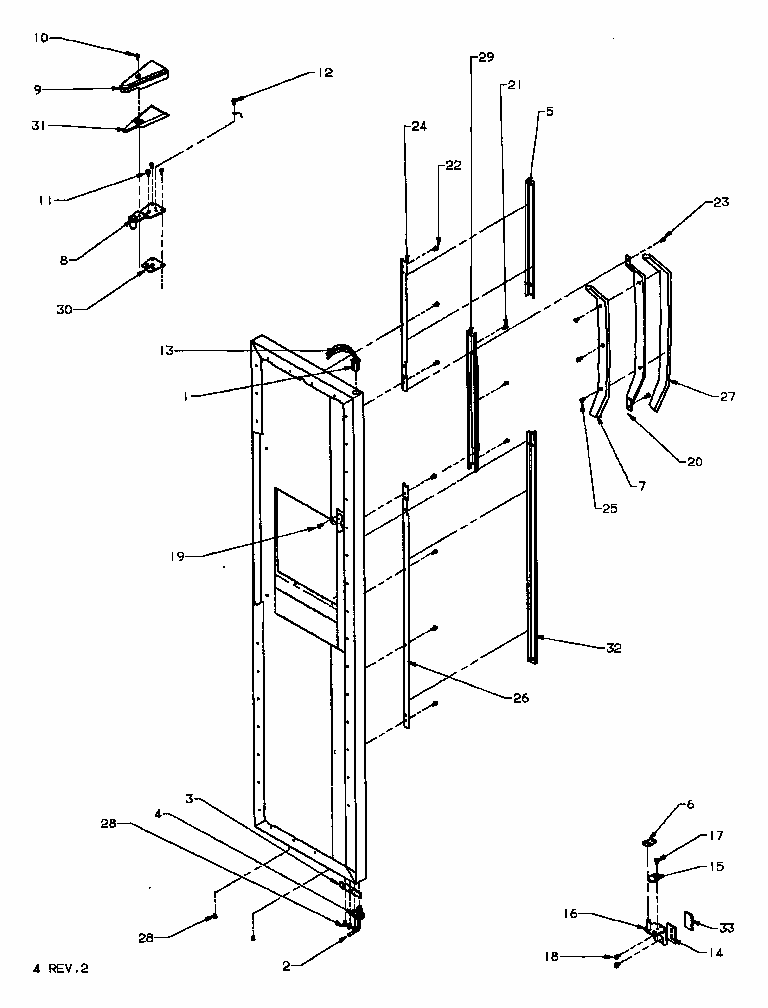 Compressor Compartment Parts (tli20k/p7803247w) Diagram and Parts List for TLI20K-P7803249W  Amana Refrigerator
