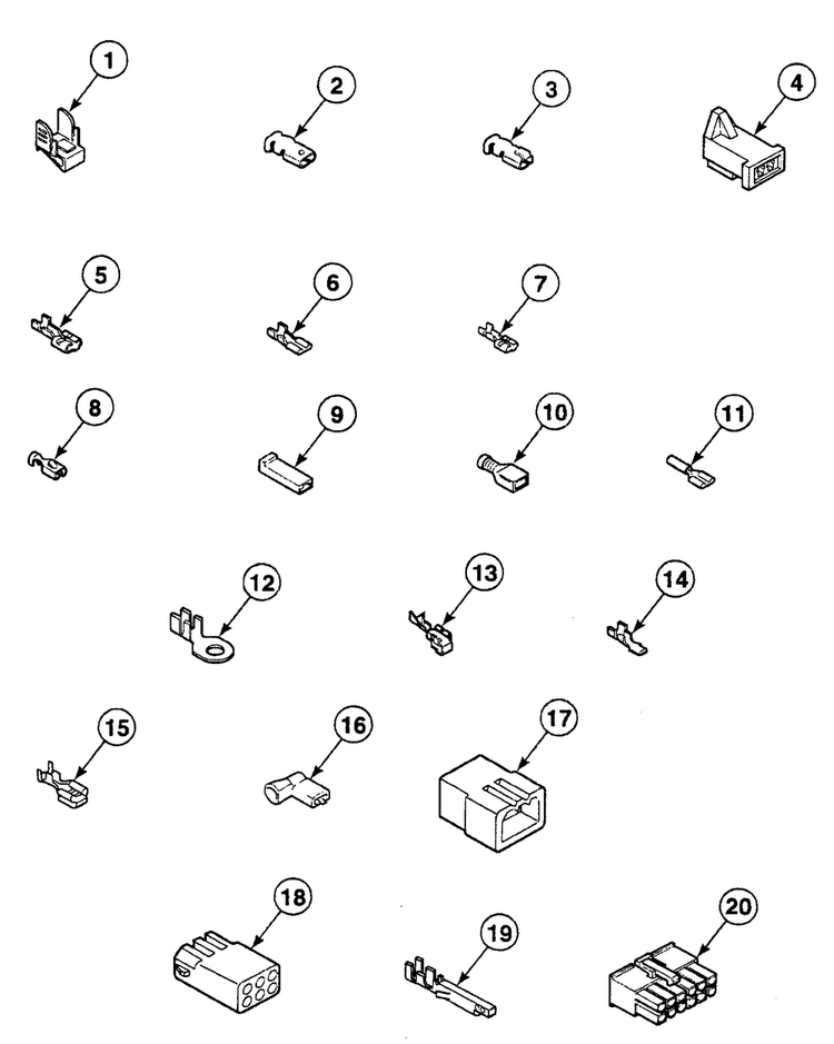 Blocks Diagram and Parts List for SSEZ07LF1500  Speed Queen Dryer