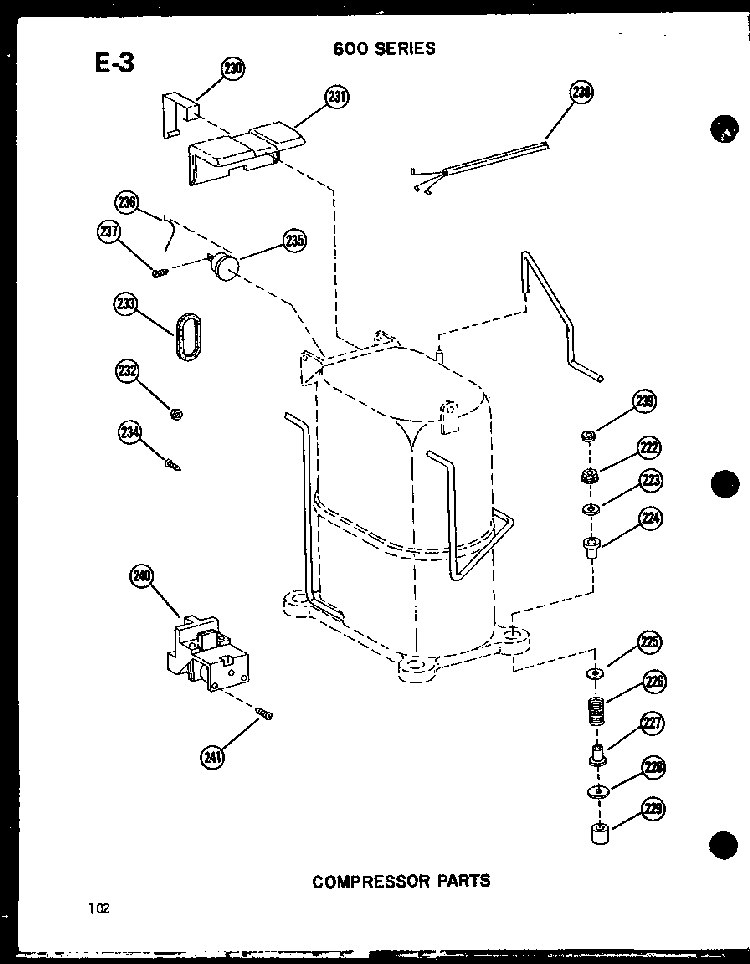 Section 13 Diagram and Parts List for 212-2JM P54655-65R Amana Air Conditioner