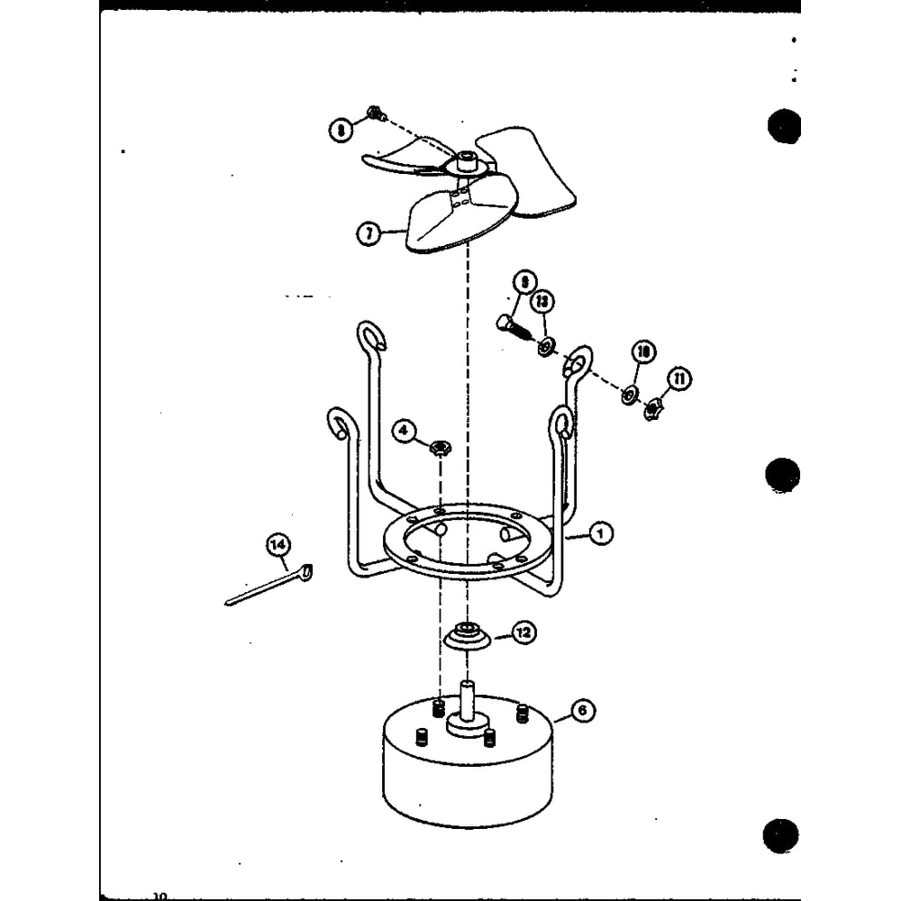 Diagram 3 Diagram and Parts List for SRCF24U01A P6917203C Amana Air Conditioner