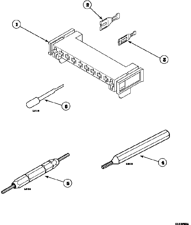 Section 3 Diagram and Parts List for LE8517W2B-PLE8517W2B  Amana Dryer