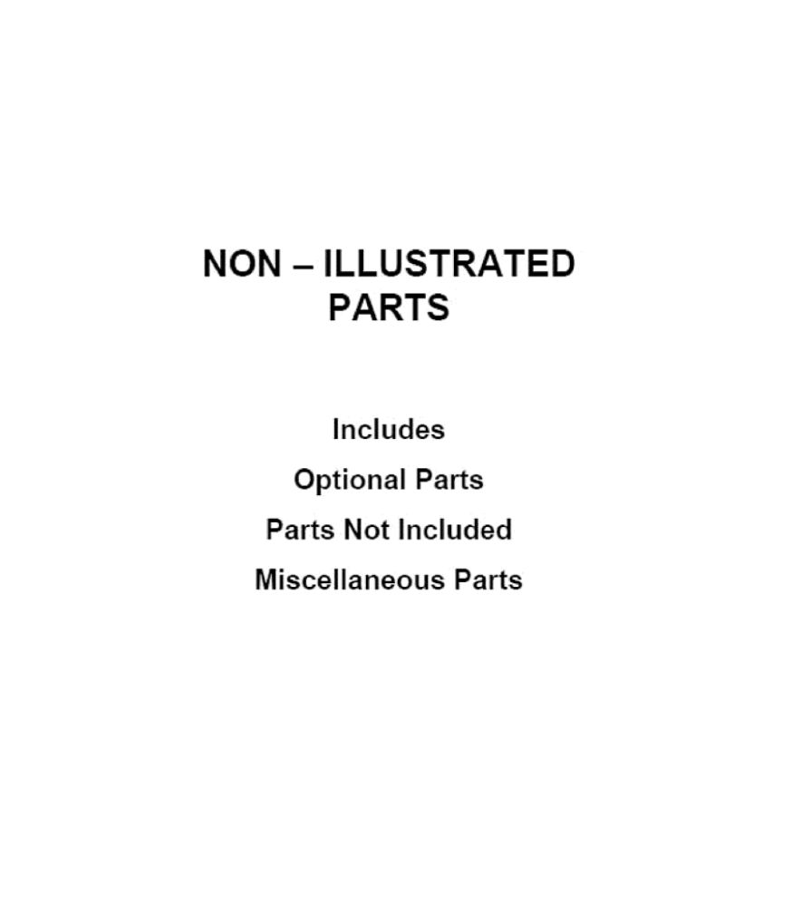 Optional Parts Diagram and Parts List for MHW8630HW3  Maytag Washer