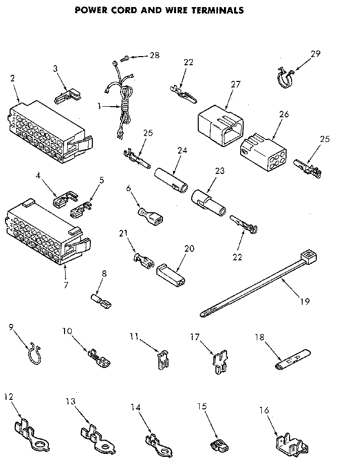 Miscellaneous Diagram and Parts List for NA4821W33731  Speed Queen Washer