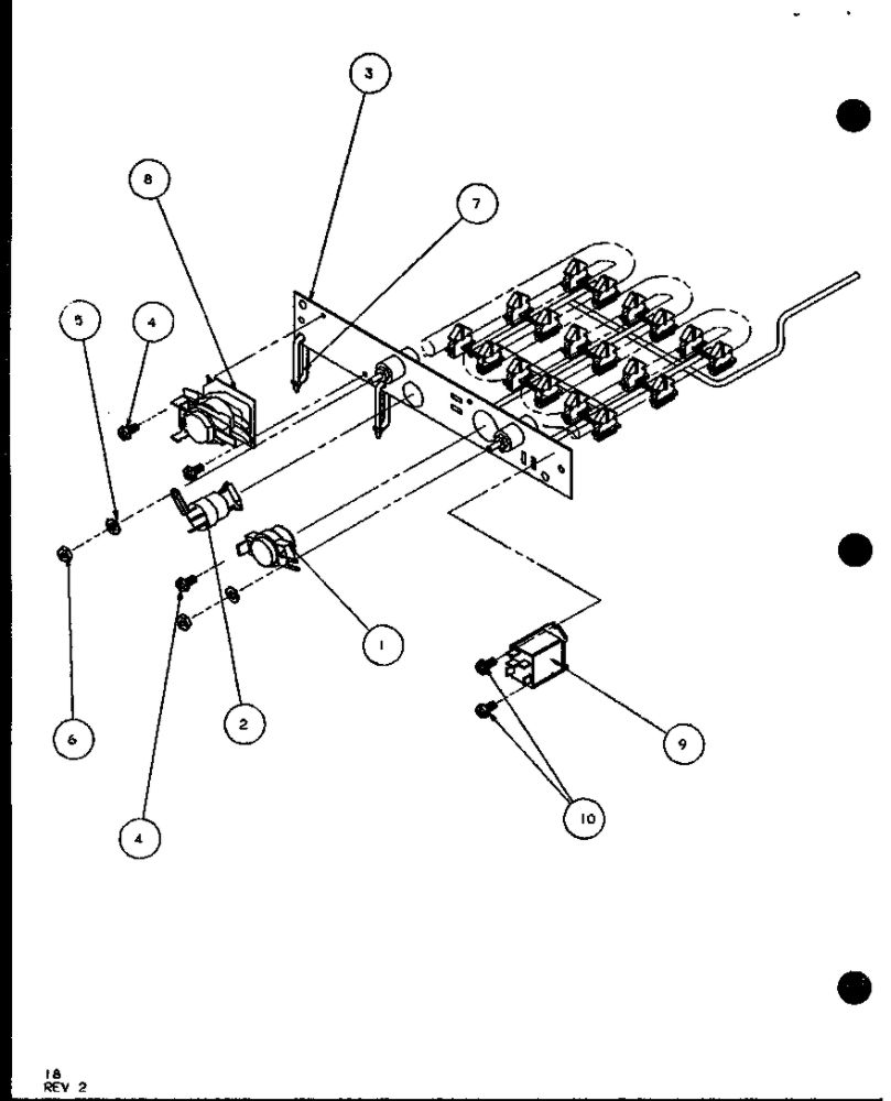 Diagram 8 Diagram and Parts List for AHK20A P1135305C Amana Air Conditioner