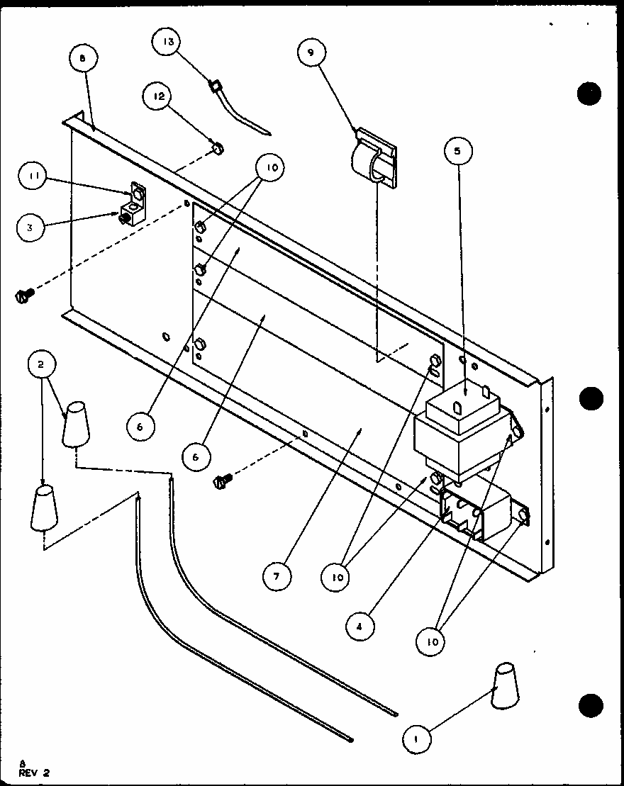 Section 4 Diagram and Parts List for BCAA30T002A P1102006C Amana Air Conditioner