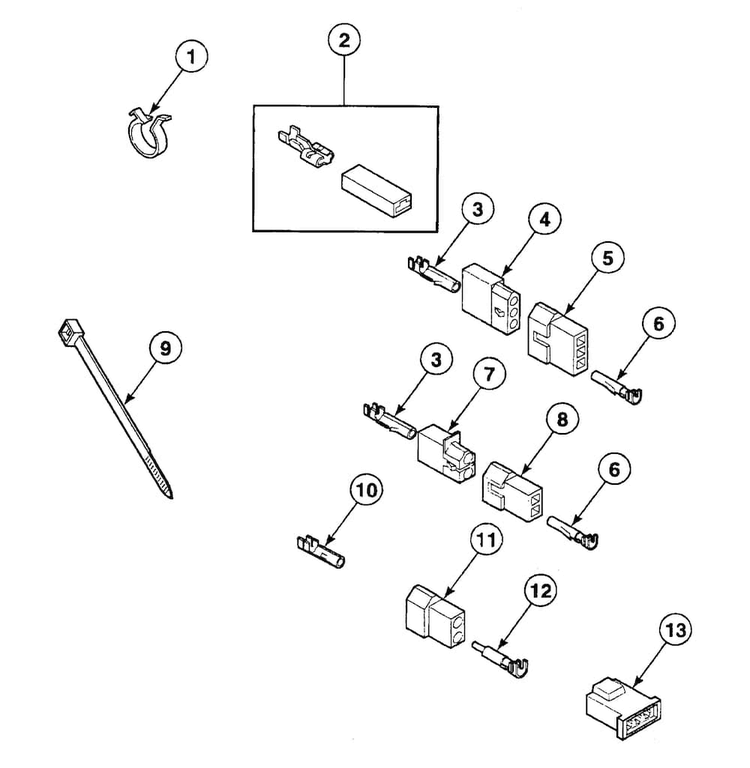 Terminals Diagram and Parts List for SSE307LF1500  Speed Queen Dryer