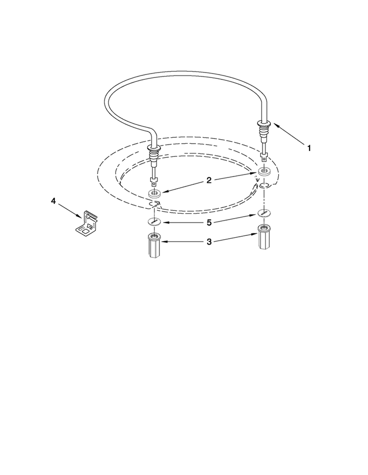 Heater Parts Diagram and Parts List for MDC4809AWB2  Maytag Dishwasher