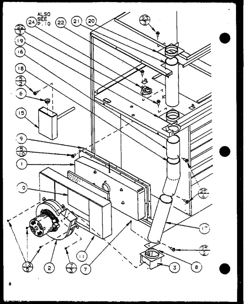 Diagram 2 Diagram and Parts List for GCI140B5A0 P9898208F Amana Furnace