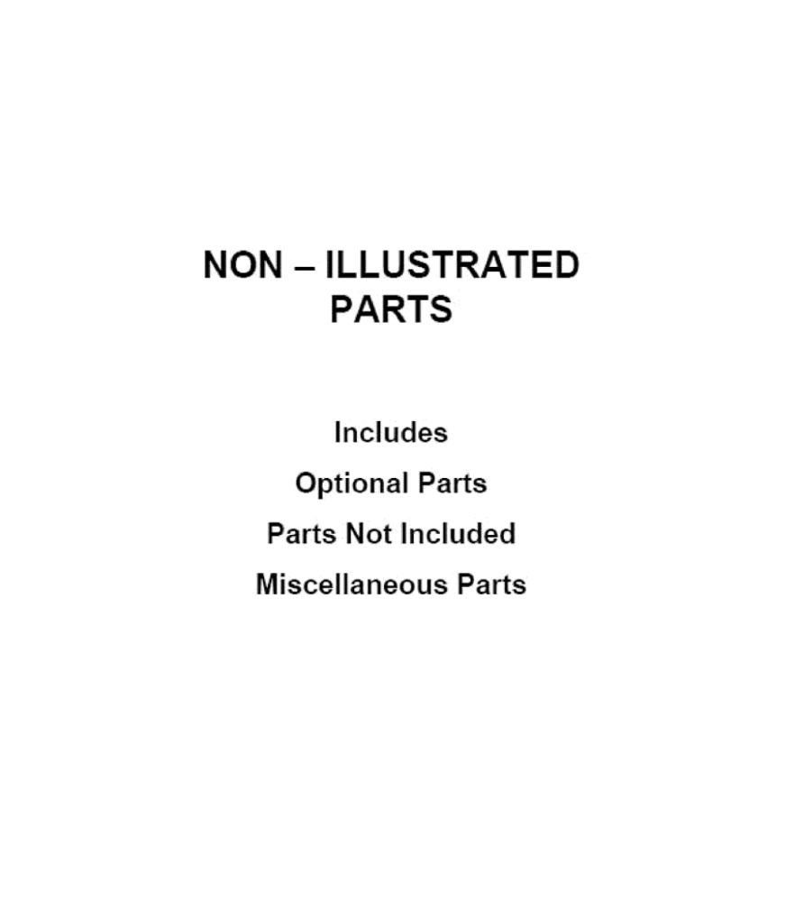 Optional Parts Diagram and Parts List for MHW8630HC0  Maytag Washer