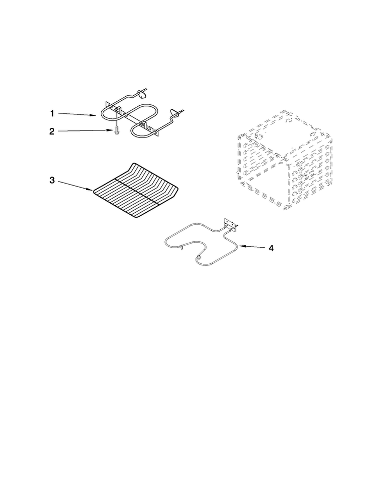 Internal Oven Parts Diagram and Parts List for MMW7530WDW01  Maytag Microwave Oven Combo