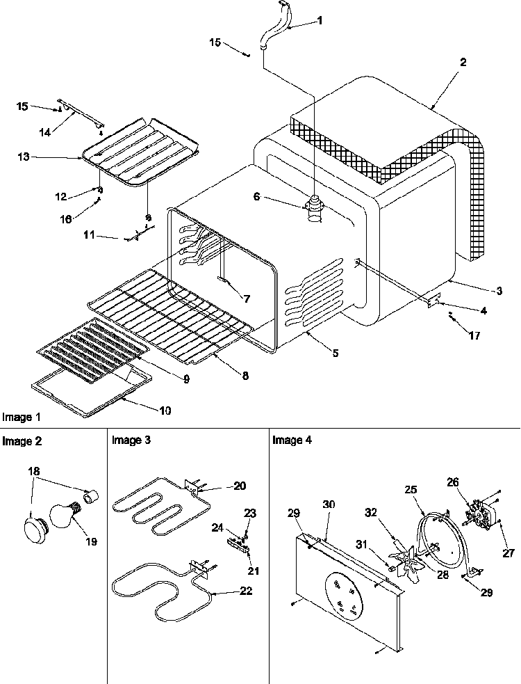 Cavity Diagram and Parts List for ARTC8600E P1143463NE Amana Range