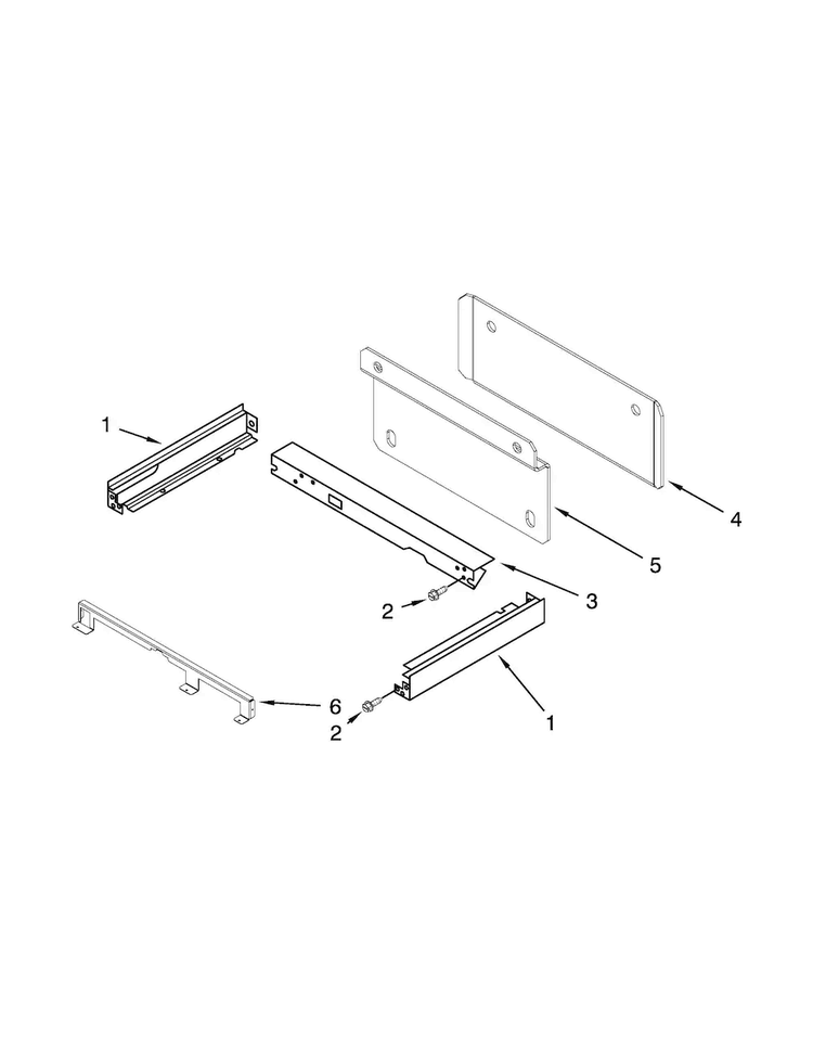 Microwave Compartment Parts Diagram and Parts List for JMW3430WB03  Jenn-Air Microwave