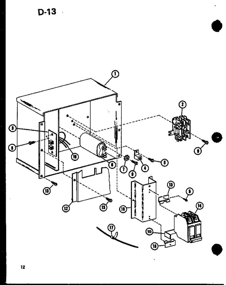 Diagram 4 Diagram and Parts List for SRCF42-U01A P69044-2C Amana Air Conditioner