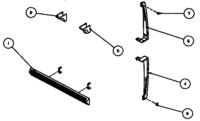 Bhkt Kit Diagram and Parts List for TXI18R2-P1179501W  Amana Refrigerator