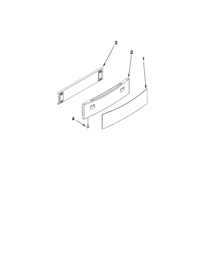 Drawer Parts Diagram and Parts List for JES9900CCS01  Jenn-Air Range