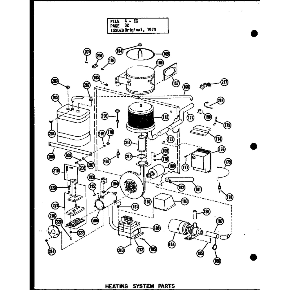 Heating System Parts 3 Diagram and Parts List for EG3,12-1 P54688-5C Amana Air Conditioner