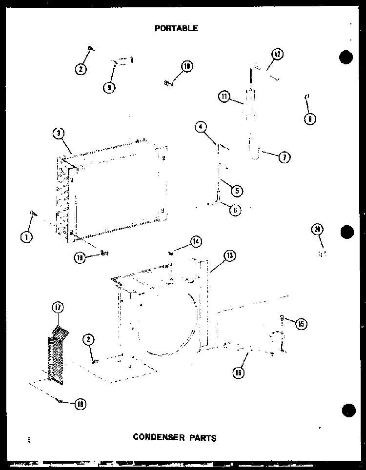 Condenser Parts Diagram and Parts List for ES6P-2AMR P54972-26R Amana Air Conditioner