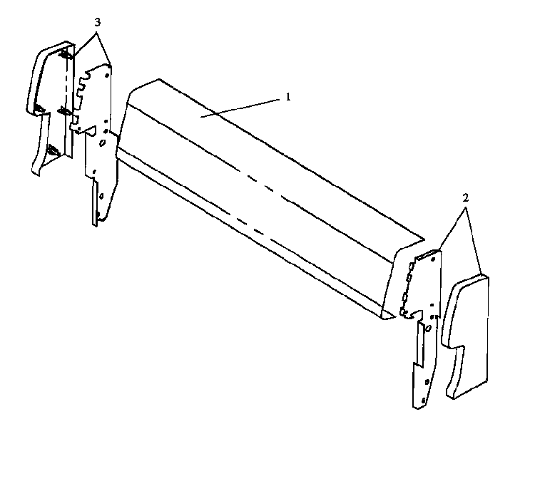 Backguard, Ehn330/340 Diagram and Parts List for EHN3802L P1143207NL Caloric Range