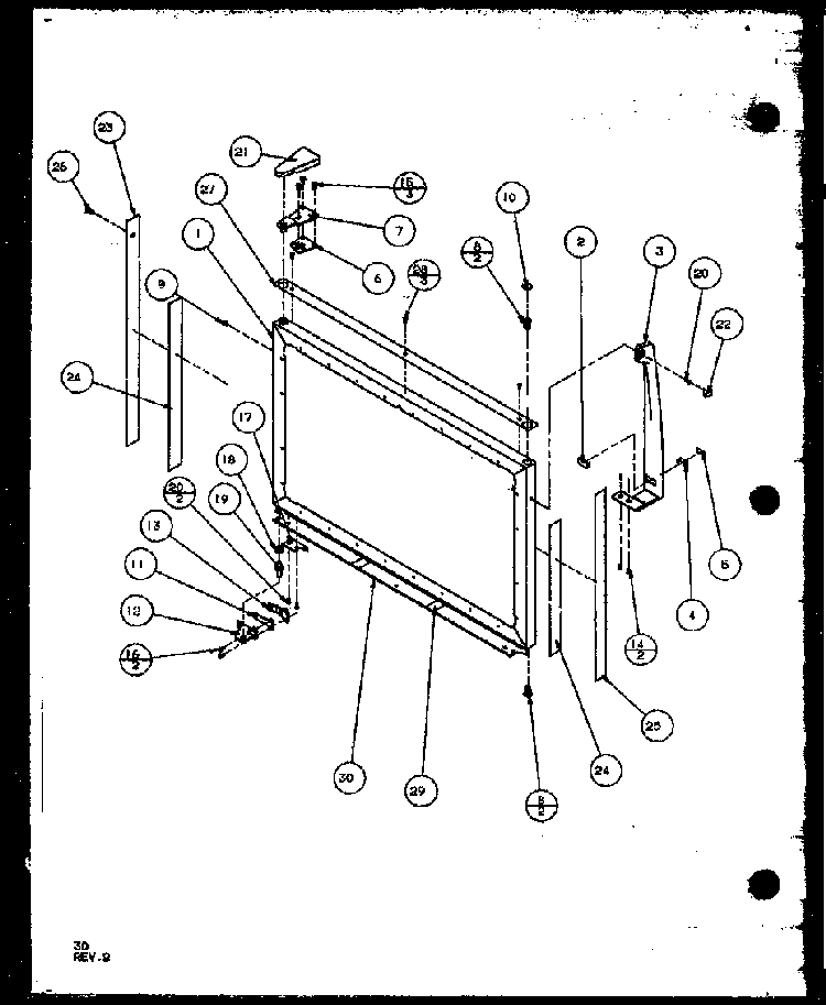Section 14 Diagram and Parts List for TZ20QL-P1156201WL  Amana Refrigerator