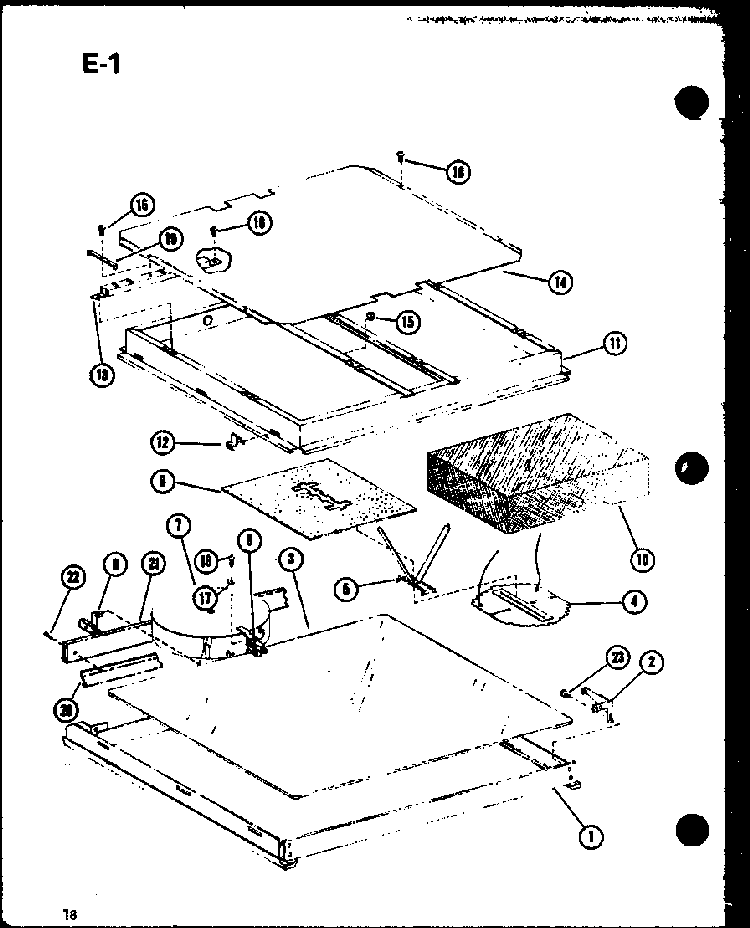 Section 10 Diagram and Parts List for RCC-6-P85318-2S  Amana Microwave