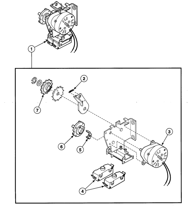Accumulator Diagram and Parts List for SDE107WF99L6  Speed Queen Dryer